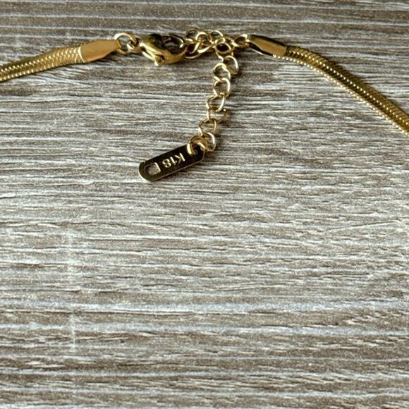 Bohemian chain necklace N716 - Picture 4 of 6